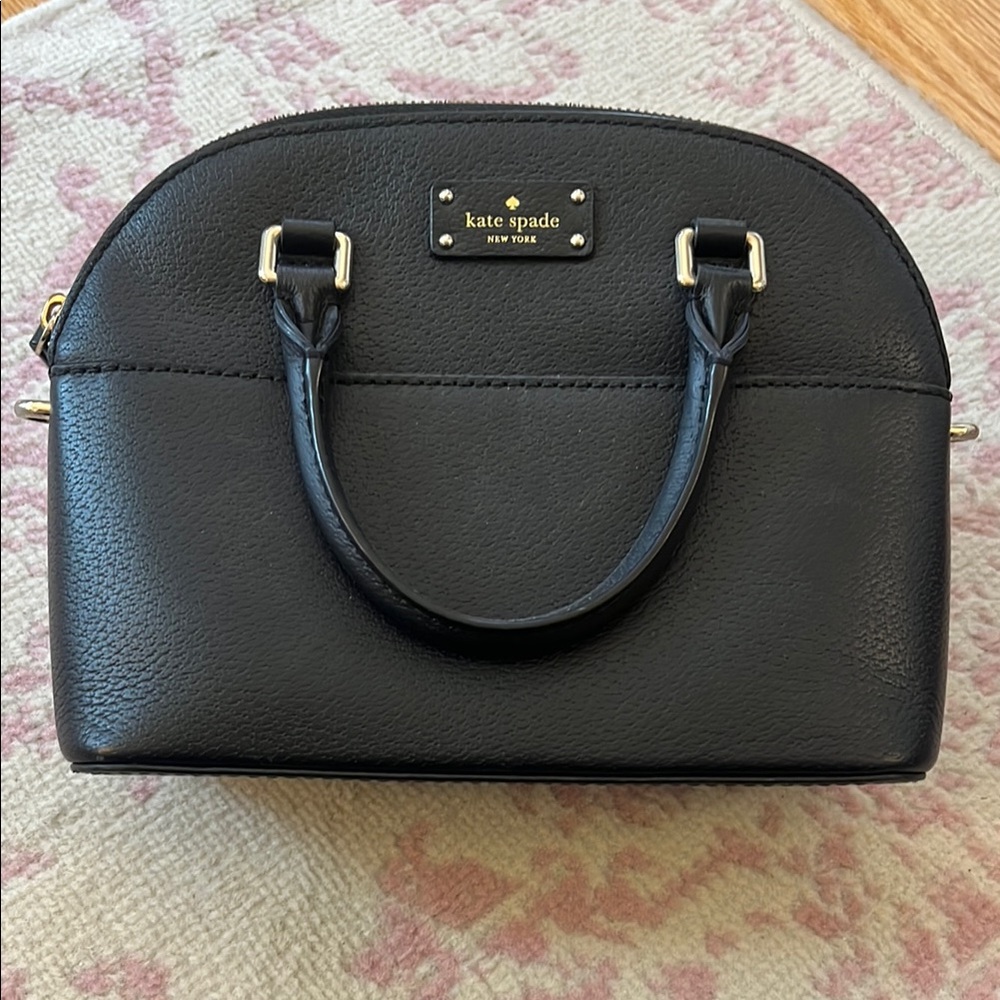 Kate Spade Black Leather Handbag